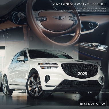 2025 GV70 2.5T PRESTIGE