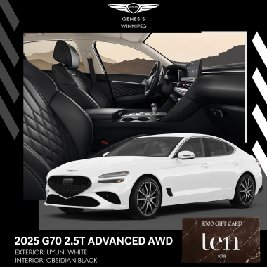 2025 G70 2.5t ADVANCED AWD