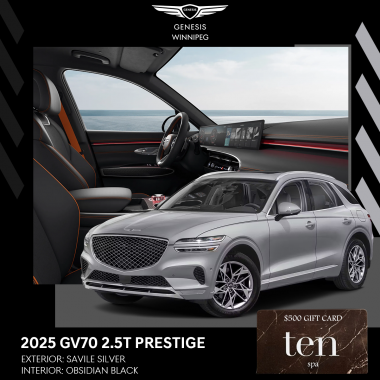 2025 gv70 2.5 PRESTIGE