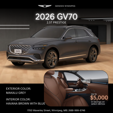 2026 GV70 2.5T Prestige