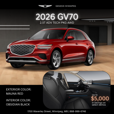 2026 GV70 2.5T ADV TECH PKG AWD