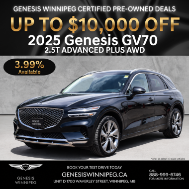 2025 GV70 2.5T Advanced w/Tech (st. A46531)