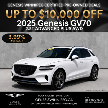 2025 Genesis GV70 2.5T Advanced Plus AWD (St. A46561)