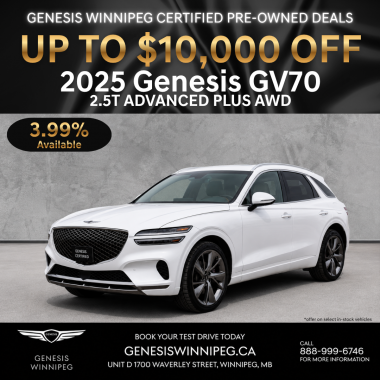 2025 Genesis GV70 2.5T Advanced Plus AWD (St. A46571)