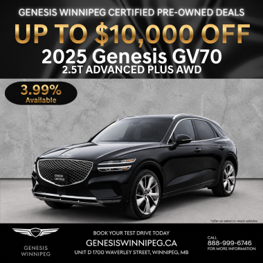 2025 Genesis GV70 2.5T Advanced Plus AWD (St. A46581)