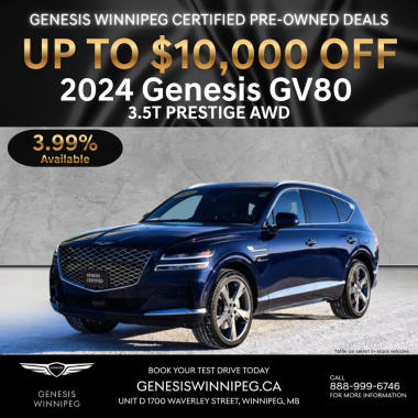 2024 Genesis GV80 3.5T prestige AWD (St. L19061)