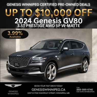 2024 Genesis GV80 3.5T prestige AWD (St. L20101)