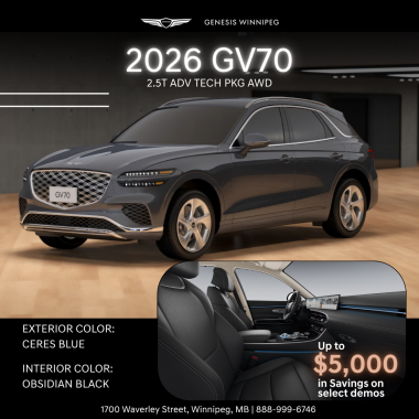 2026 Gv70 2.5t ADV TECH PKG AWD