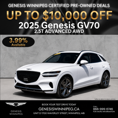 2025 Genesis GV70 2.5T Advanced Plus AWD (St. A46671)