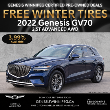 2022 Genesis GV70 2.5T Advanced AWD (St. L19981)
